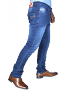 Men’s Slim Fit Light Blue Jeans – Comfort Stretch Denim for Everyday Style - Image 5